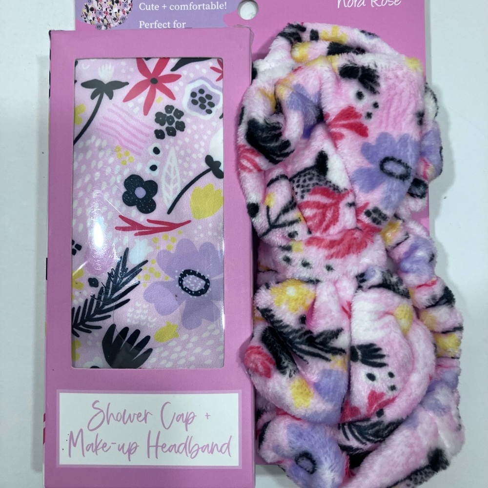 Shower Cap & Make up Headband